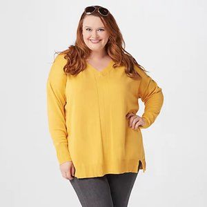 Halston V-Neck Sweater